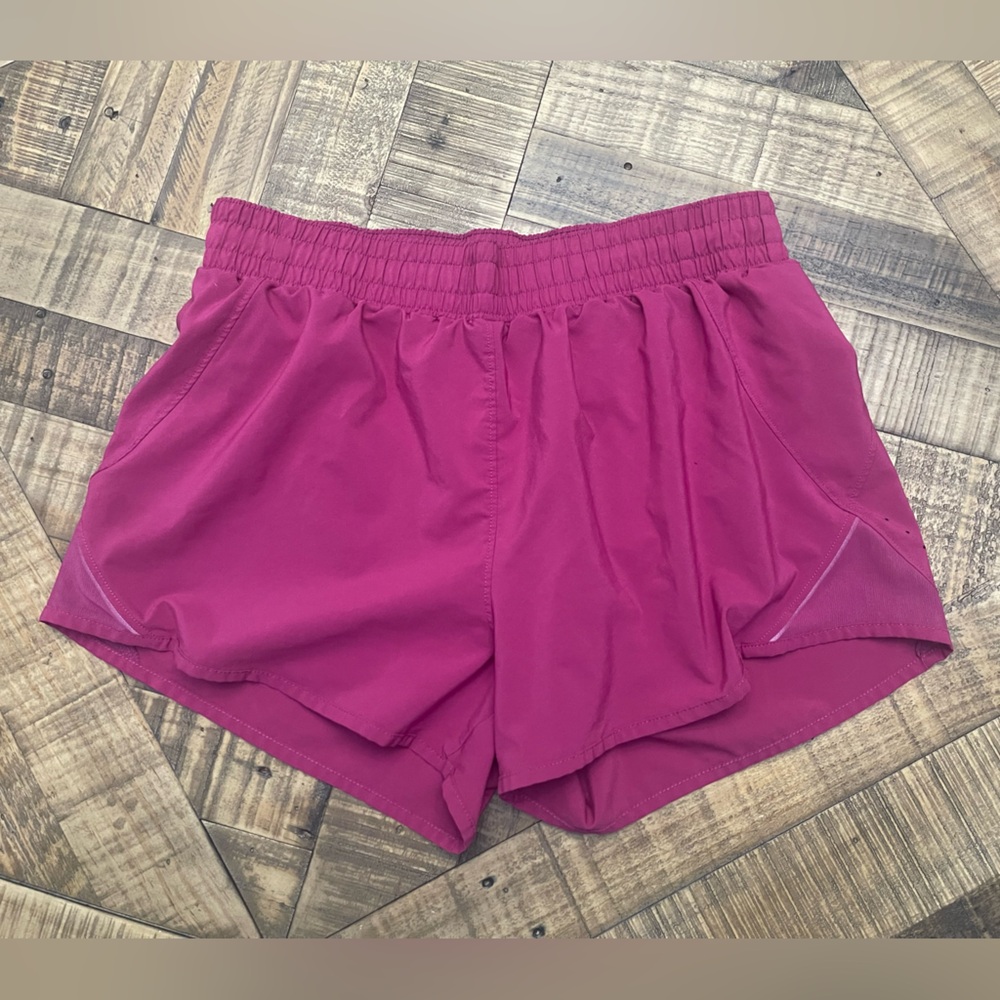 All in Motion Women's Magenta Athletic Shorts